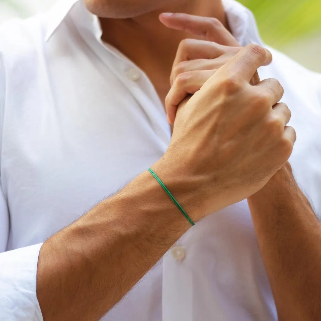 Green Prosperity Bracelet - Harmonious & Healing
