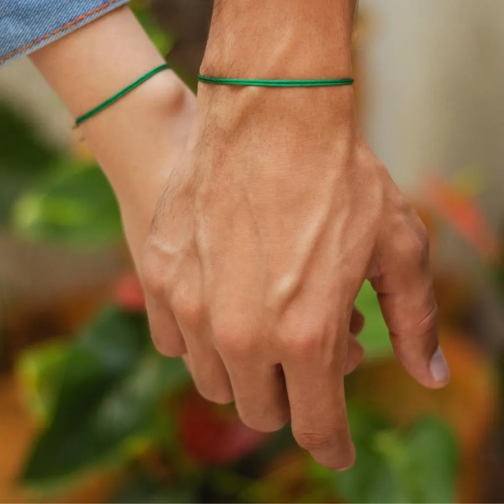 Green Prosperity Bracelet - Harmonious & Healing
