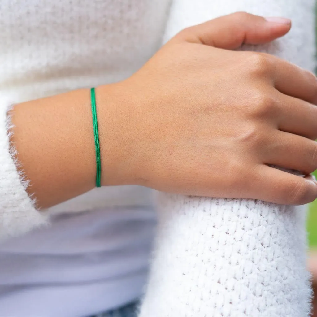 Green Prosperity Bracelet - Harmonious & Healing