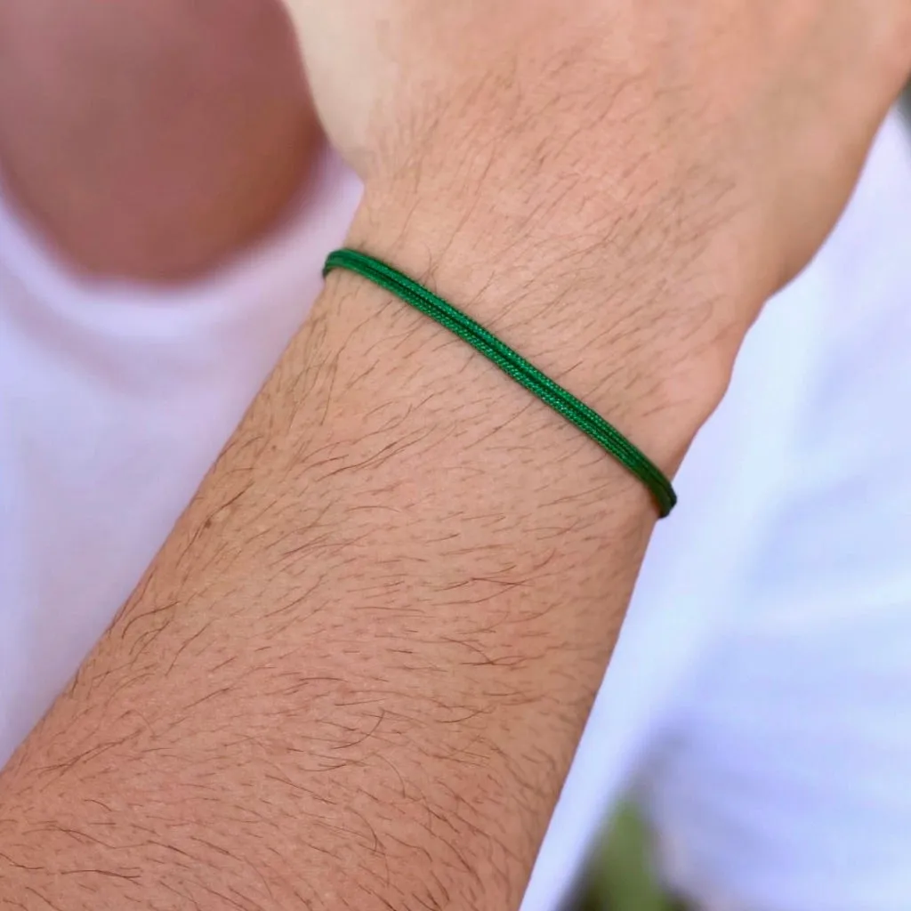 Green Prosperity Bracelet - Harmonious & Healing
