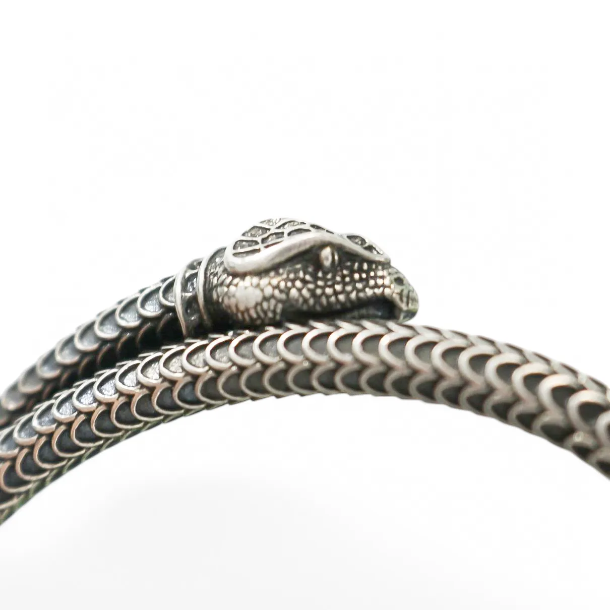 GUCCI GARDEN SNAKE BRACELET 0.925 SILVER