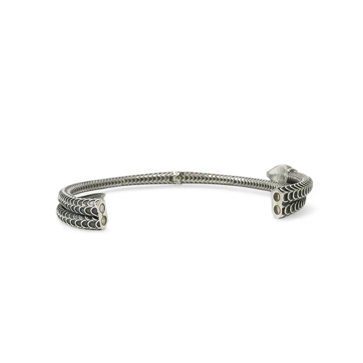 GUCCI GARDEN SNAKE BRACELET 0.925 SILVER
