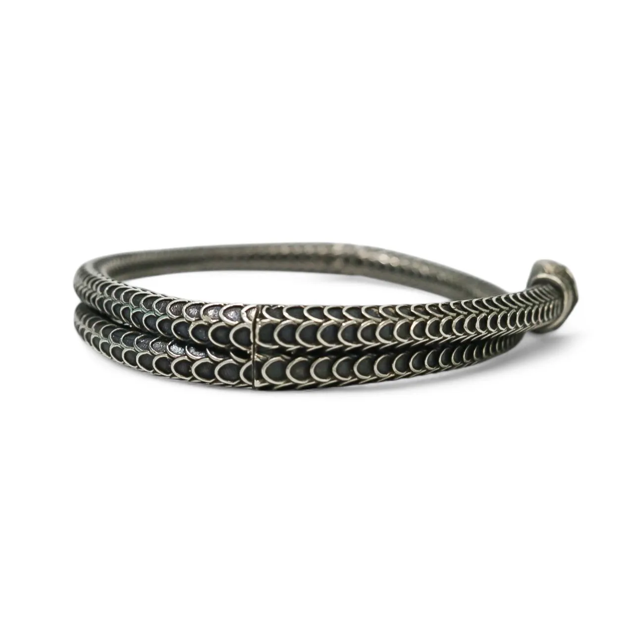 GUCCI GARDEN SNAKE BRACELET 0.925 SILVER