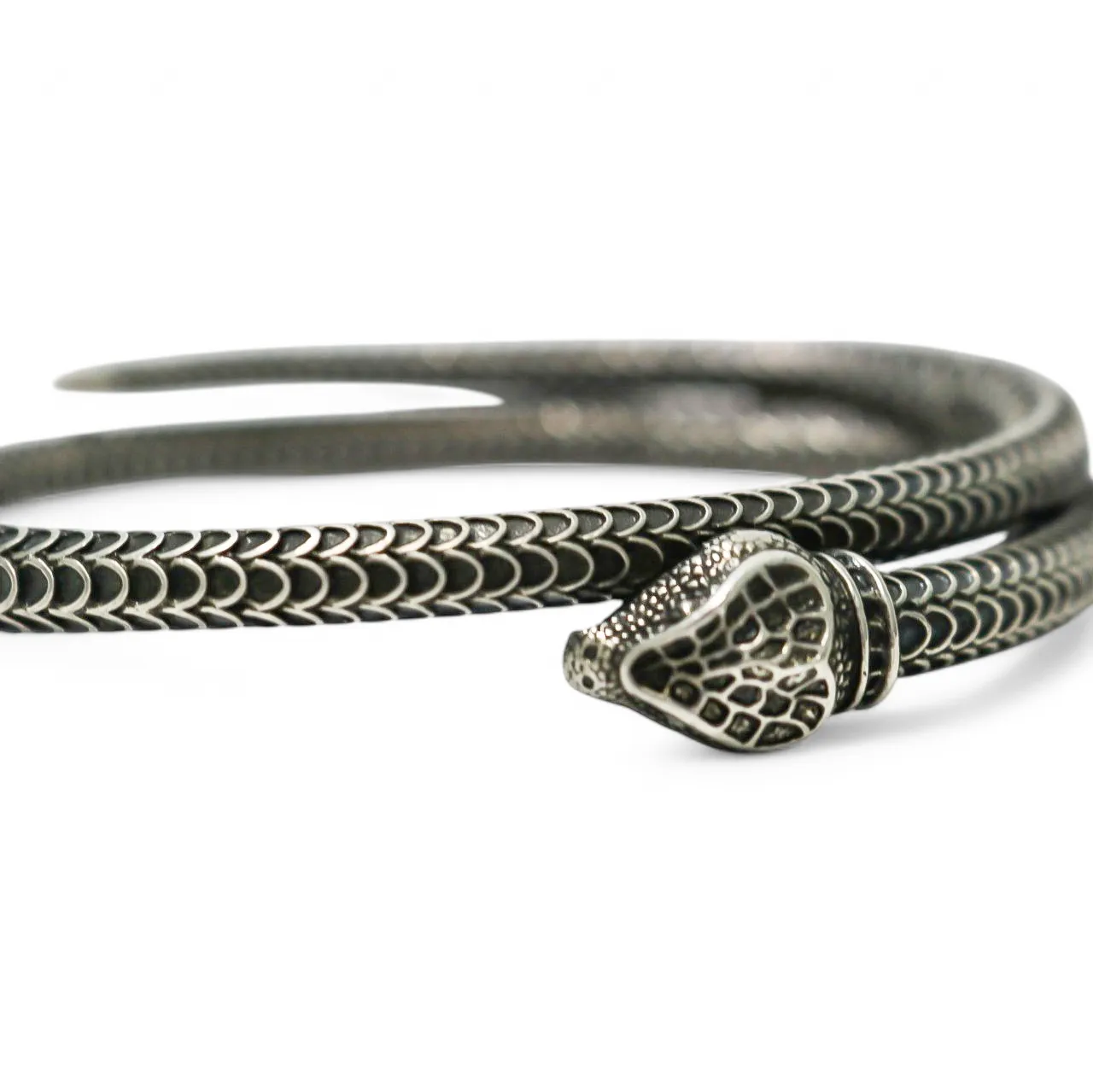 GUCCI GARDEN SNAKE BRACELET 0.925 SILVER