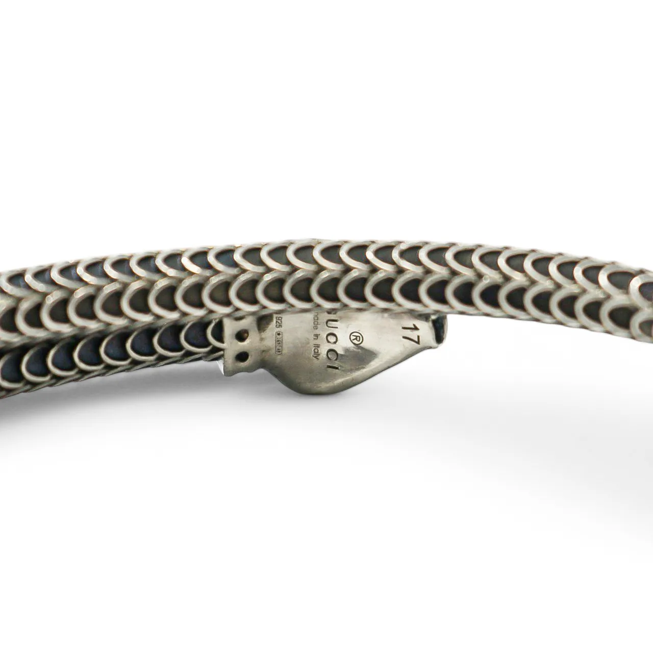 GUCCI GARDEN SNAKE BRACELET 0.925 SILVER