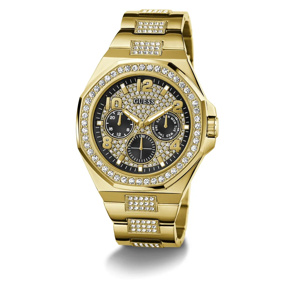 Guess Trend Empire Trend Gold-Tone Multi-function Men's Watch GW0785G2