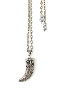 Hand Carved Horn Necklace