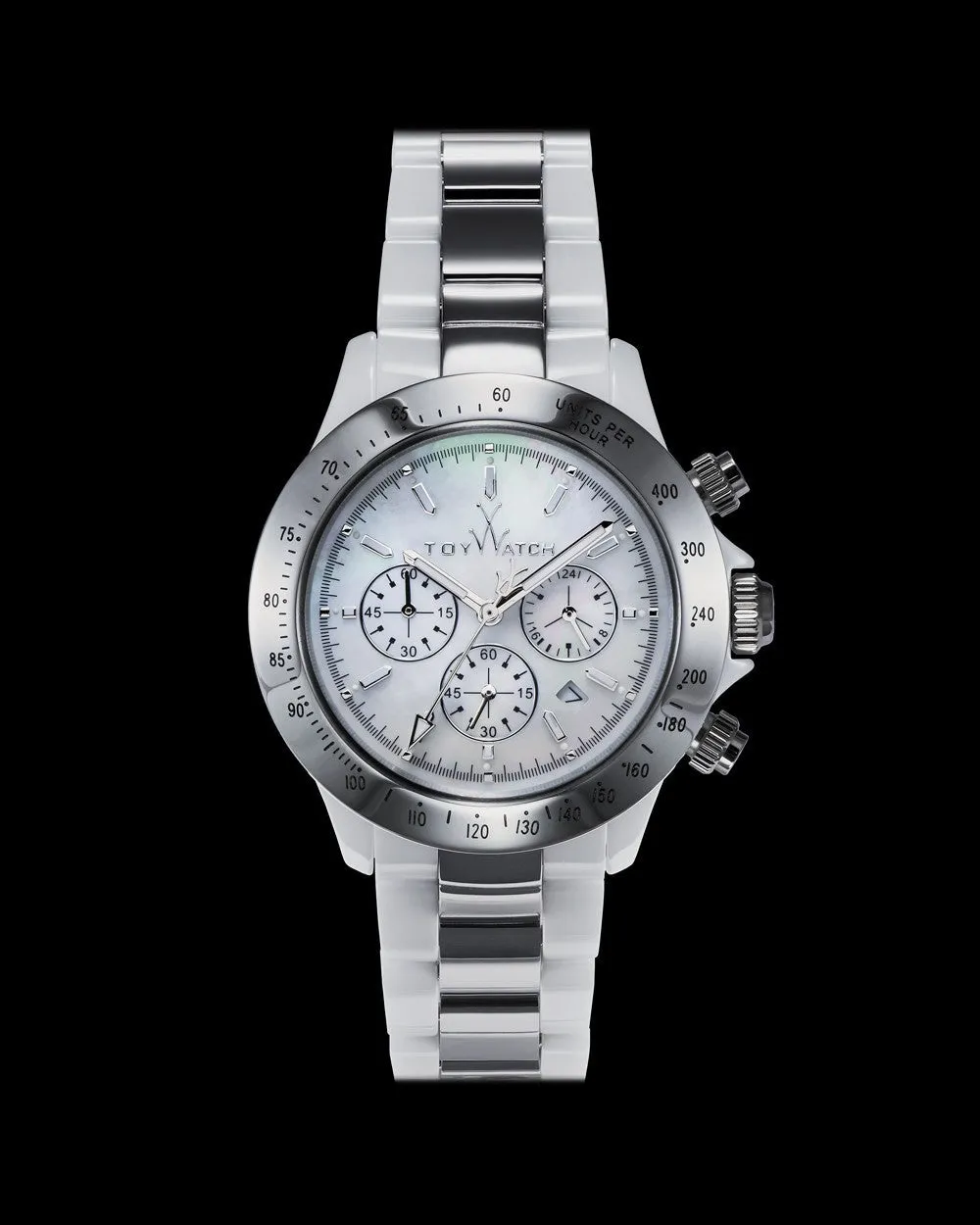 HEAVY METAL CERAMIC WHITE AND SILVER