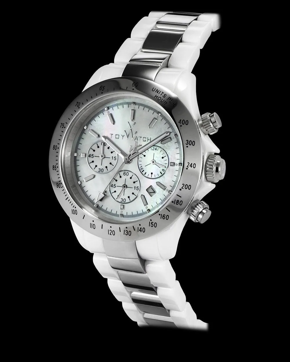 HEAVY METAL CERAMIC WHITE AND SILVER