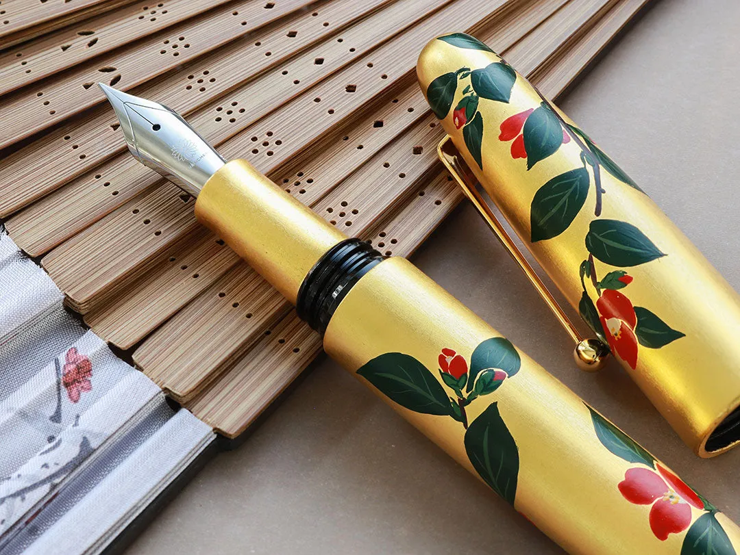 Hirota Urushi - Kinpaku Maki-e - Tsubaki