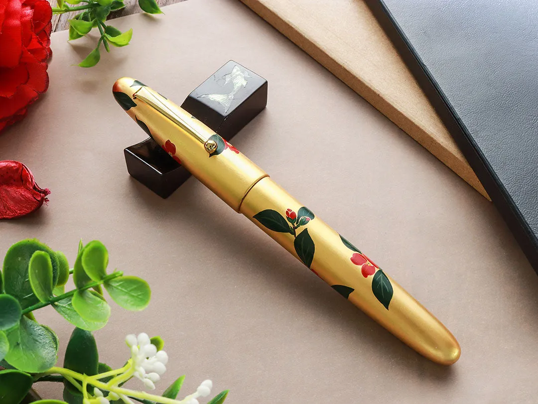 Hirota Urushi - Kinpaku Maki-e - Tsubaki