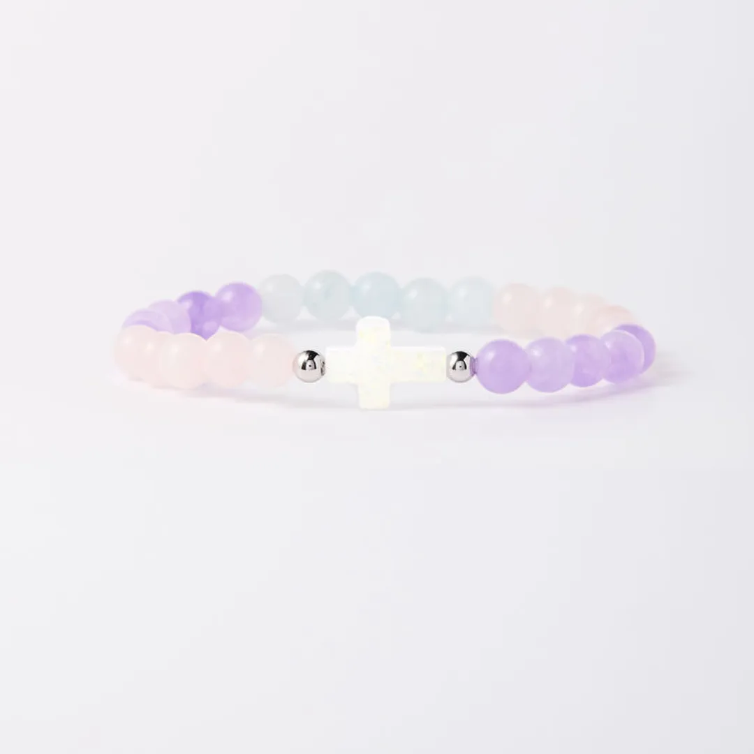 Holy Water Ombre Morganite Bracelet