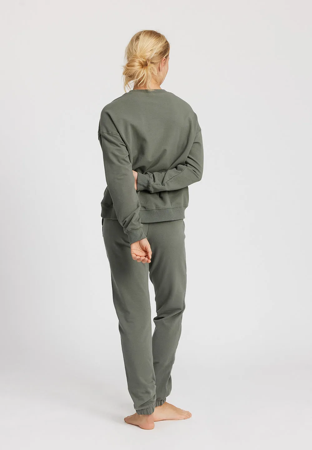 Ibina Easy sweatpants - gray pine