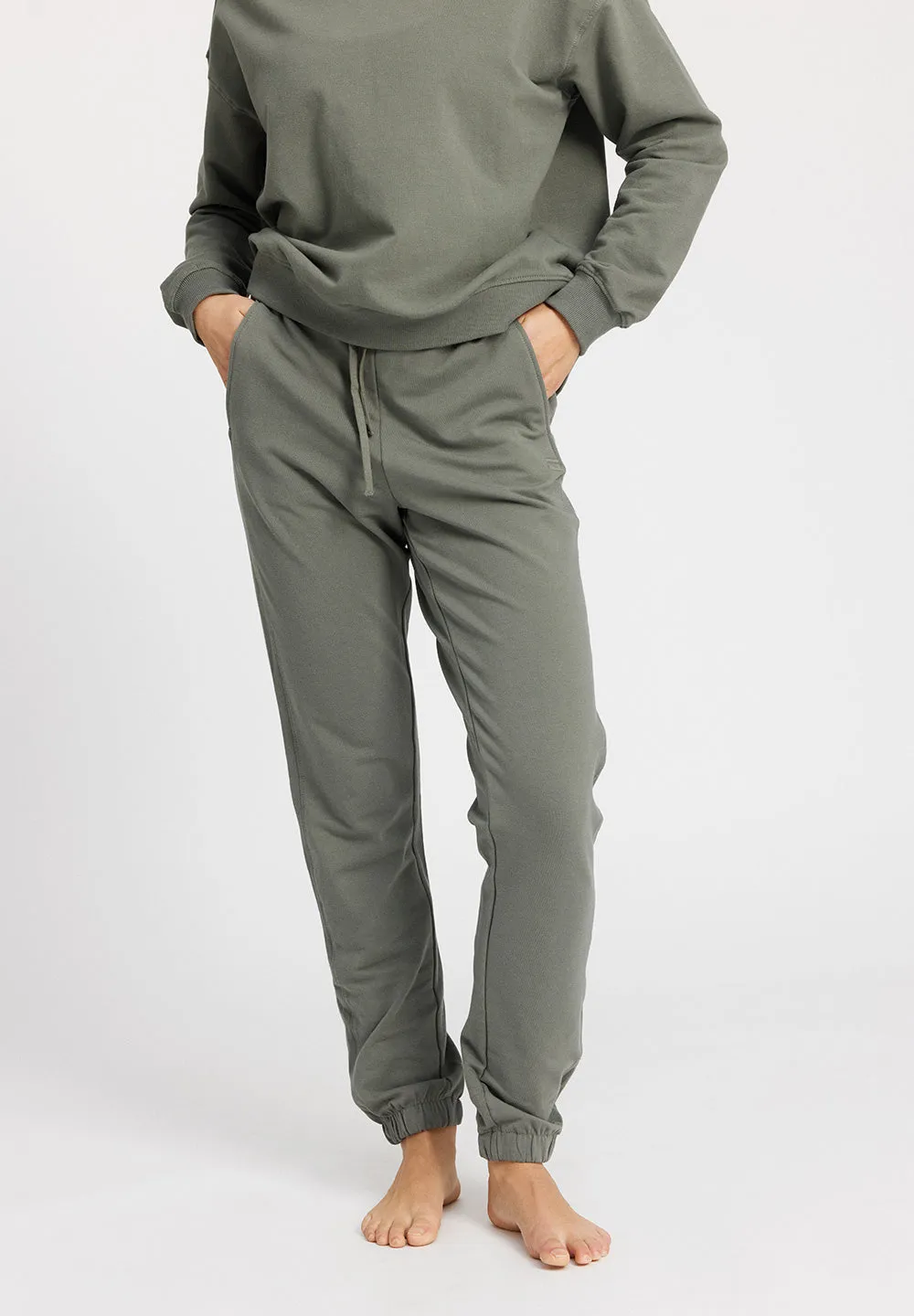 Ibina Easy sweatpants - gray pine