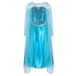 Ice Queen Dress With Cape