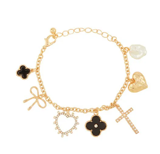 Icon Multi Charm Bracelet
