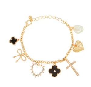 Icon Multi Charm Bracelet