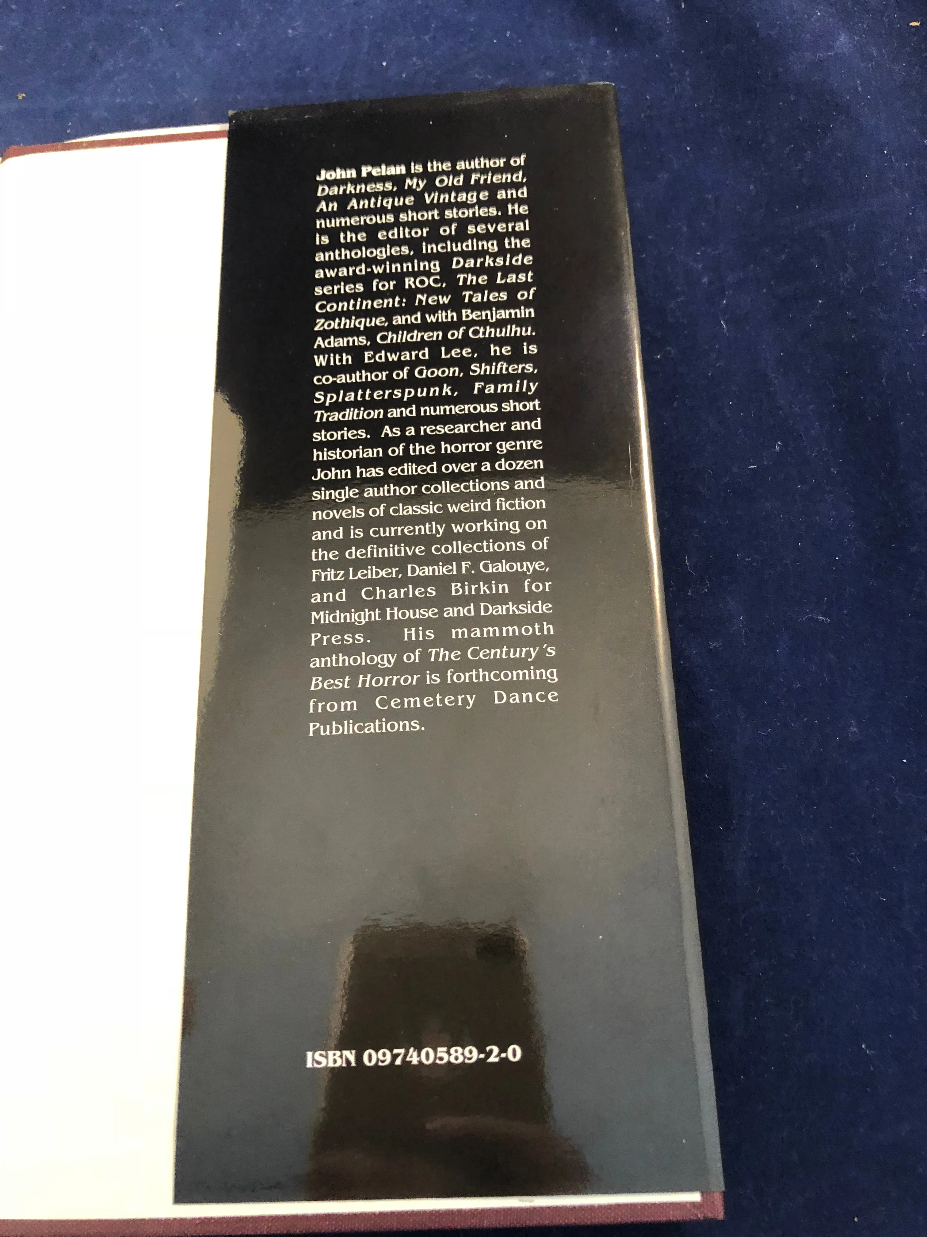 J. E. Muddock, The Shining Hand and Other Tales of Terror, Midnight House, 2004, Limited Edition, Review Copy.