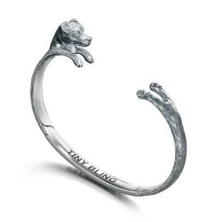 Jack Russell Terrier Breed Jewelry Cuddle Cuff Bracelet