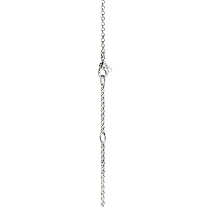 John Hardy Essential Linked Necklace in 14K Yellow Gold and Sterling Silver