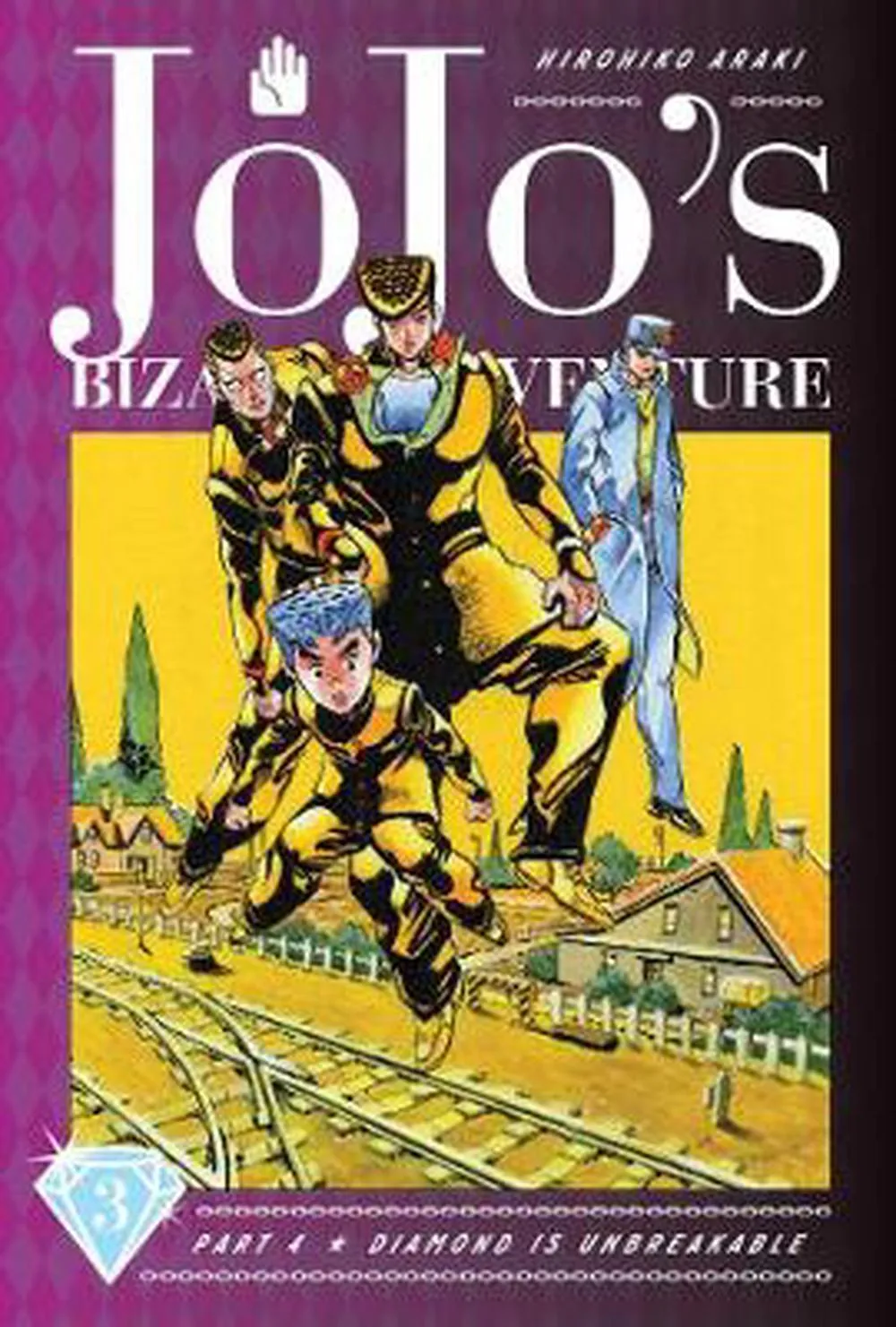 Jojo's Bizarre Adventure Manga: Diamond is Unbreakable - Volume 3