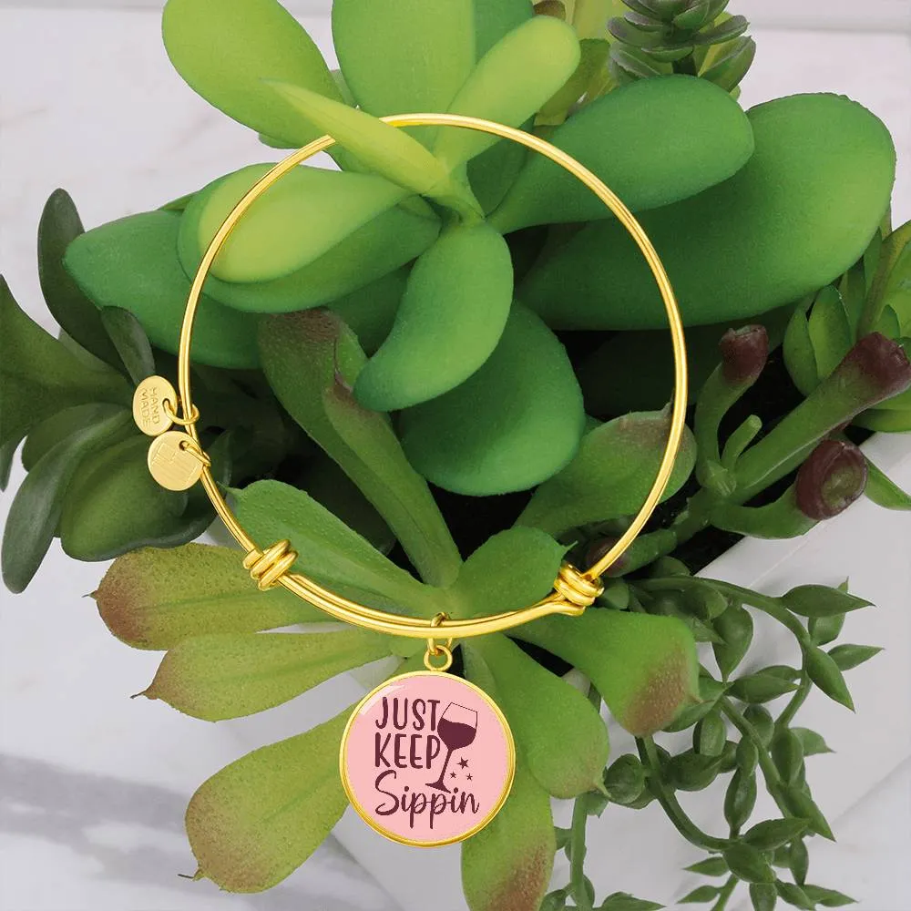 Keep Sippin' Bracelet