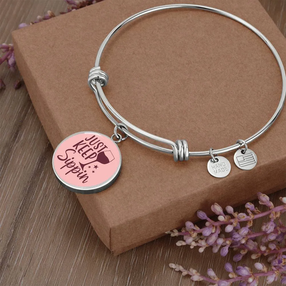 Keep Sippin' Bracelet