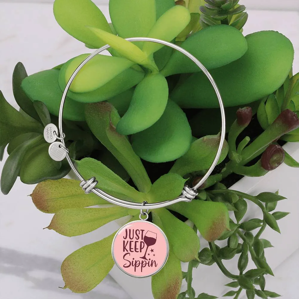Keep Sippin' Bracelet