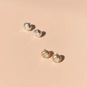 Keeper Studs with Mother of Pearl