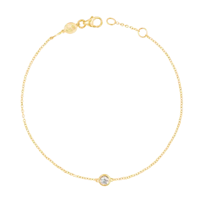 Kids Solitaire Diamond Bracelet