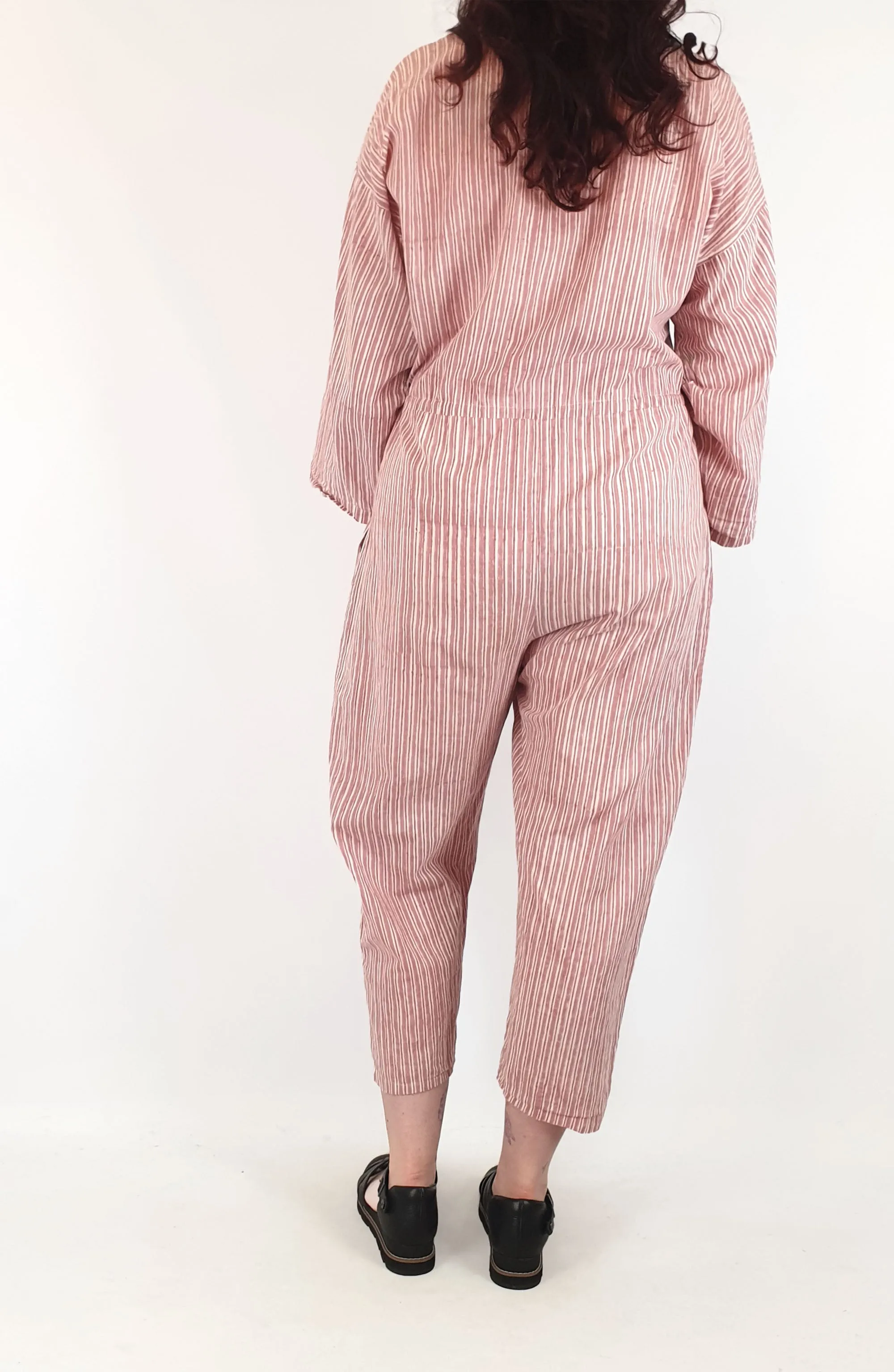 Little Tienda striped jumpsuit size M
