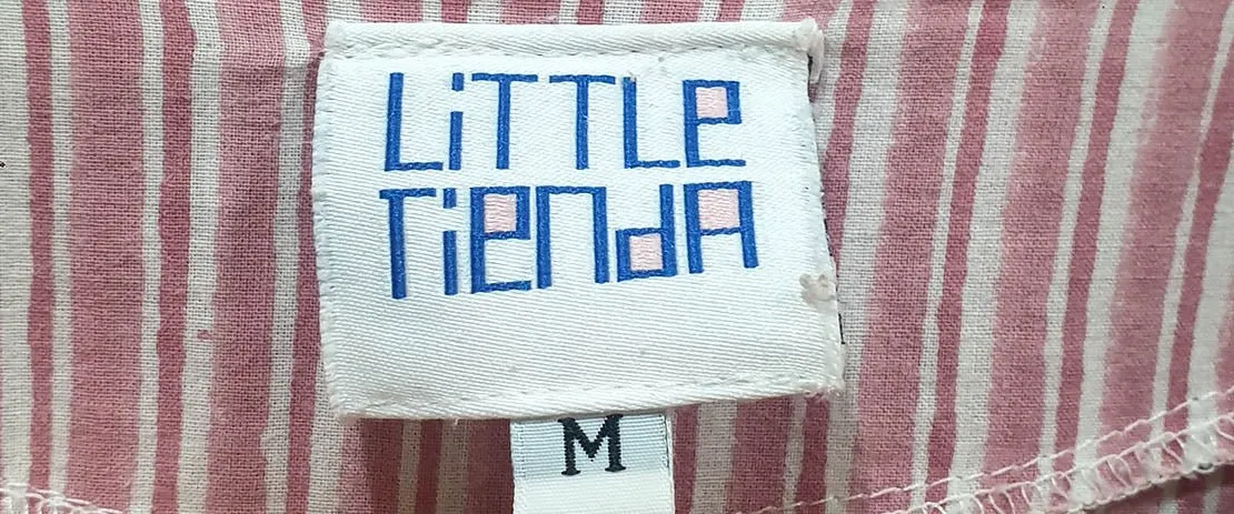 Little Tienda striped jumpsuit size M