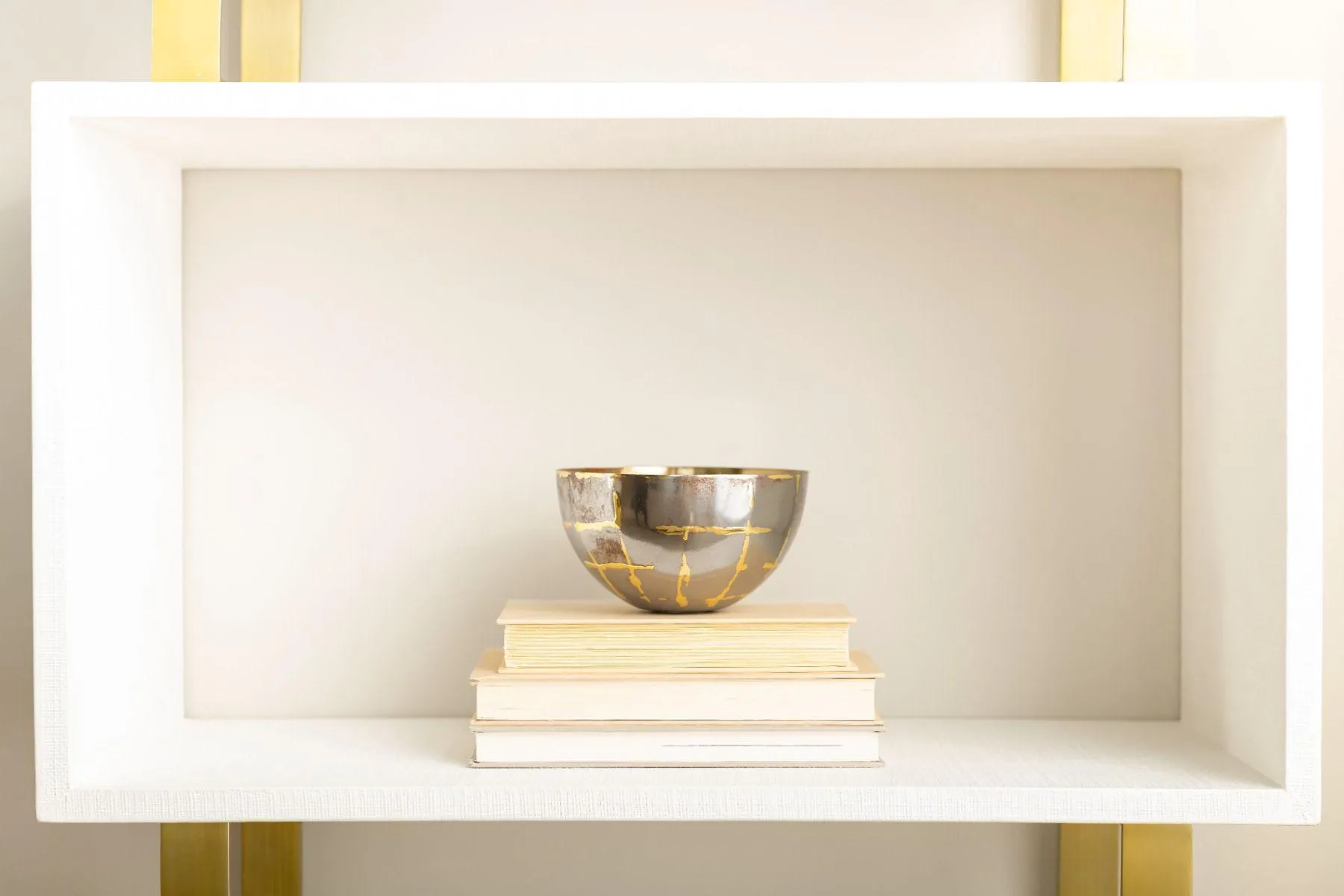 Loom Small Bowl / Silver and Brass