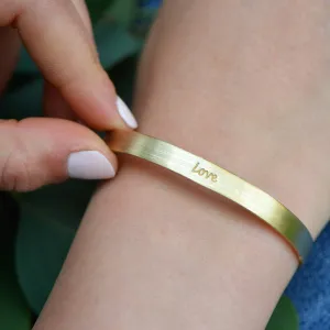 Love - Bracelet Cuff Jewelry
