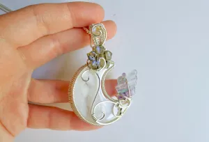 Lunar Faerie Garden in Silver