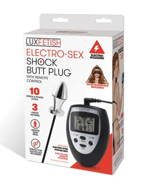 Lux Fetish Electro-Sex Shock Butt Plug