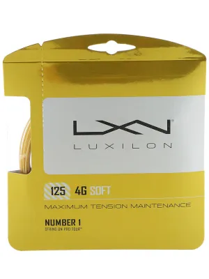 Luxilon 125 4G Soft String Set