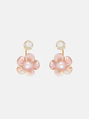 Mabel Earrings - Rose