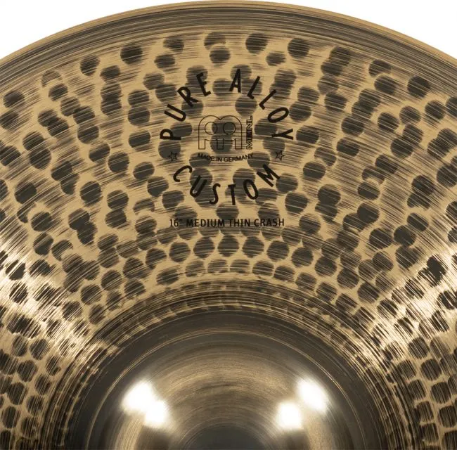 Meinl 16" Pure Alloy Custom Medium Thin Crash