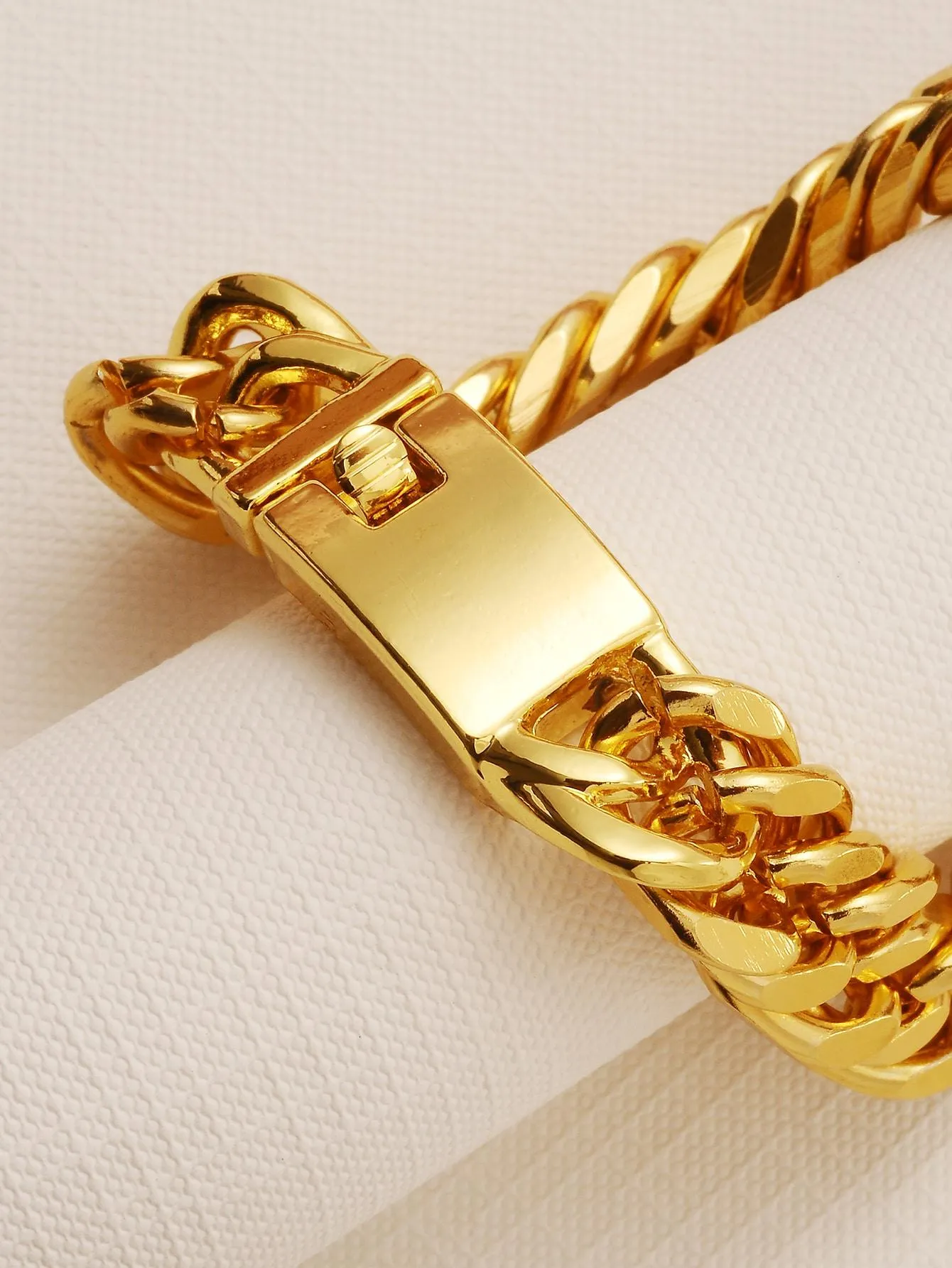Minimalist Chain Bracelet - Gold- FD ⚡