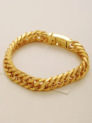 Minimalist Chain Bracelet - Gold- FD ⚡