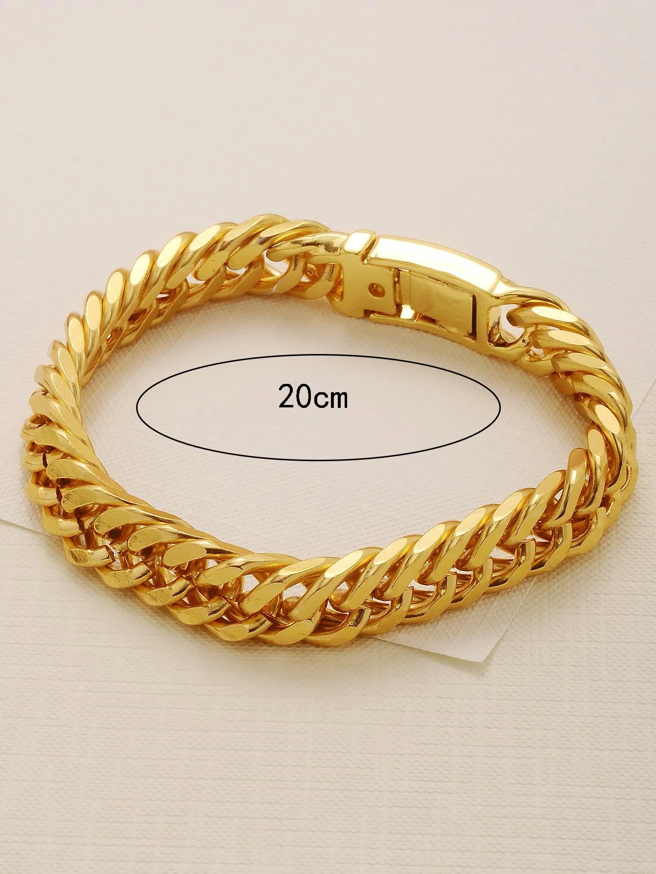 Minimalist Chain Bracelet - Gold- FD ⚡