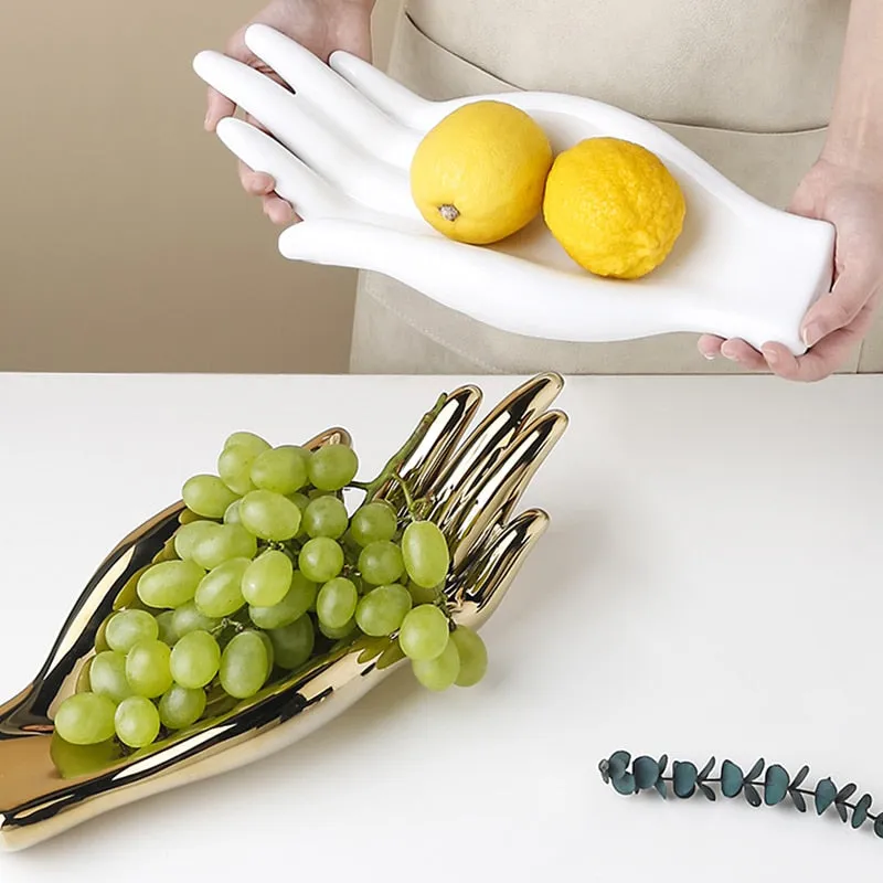 Modern Light Luxury Ceramic Hand-carved Ornaments