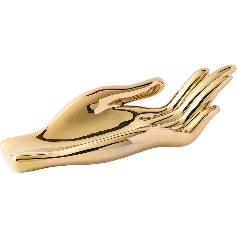 Modern Light Luxury Ceramic Hand-carved Ornaments