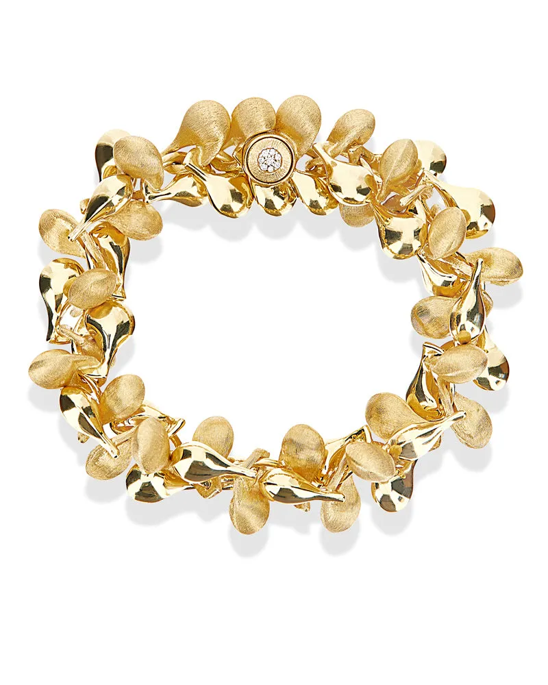 Nanis 18k Yellow Gold Diamond Bracelet