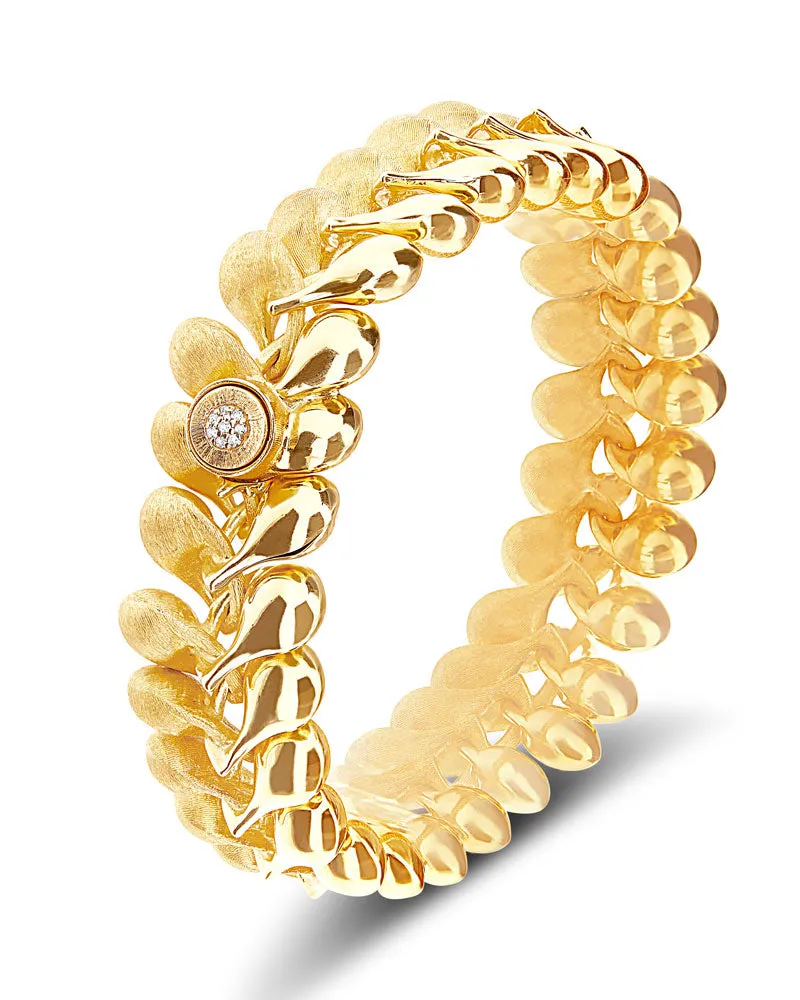Nanis 18k Yellow Gold Diamond Bracelet