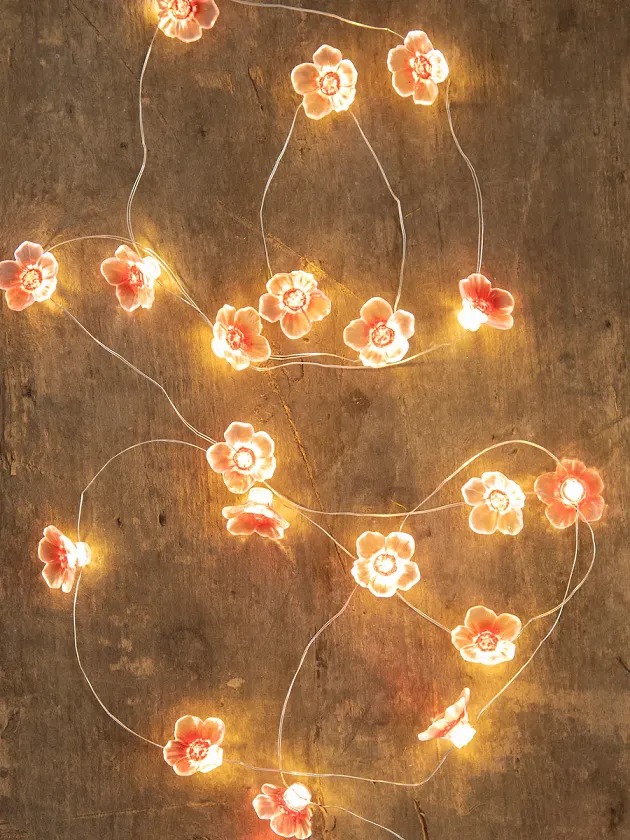 Natural Life Blossom String Lights