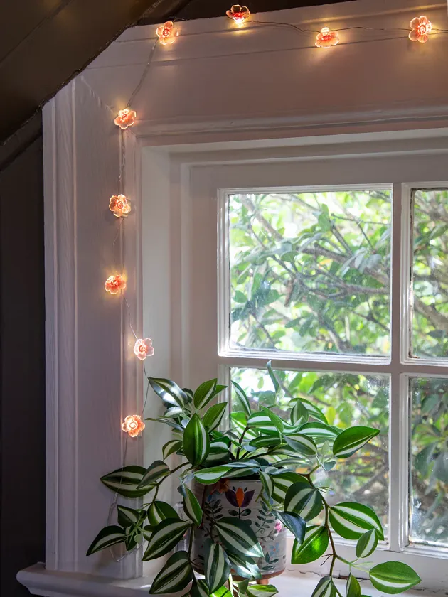 Natural Life Blossom String Lights