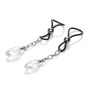 Nipple Play Nonpiercing Nipple Jewellery Crystal Teardrop