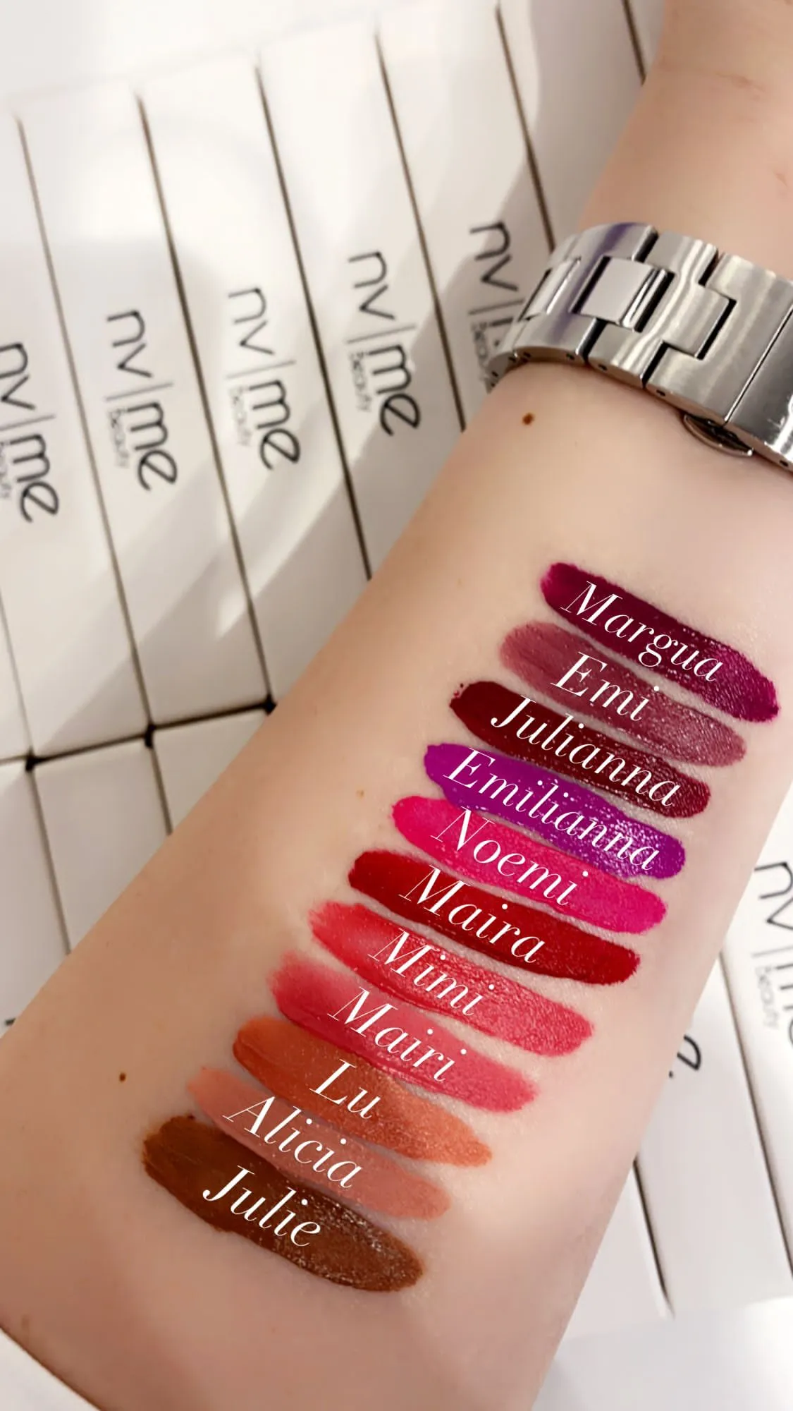 nv|me Beauty Semi-Matte Liquid Lipstick- MarGua